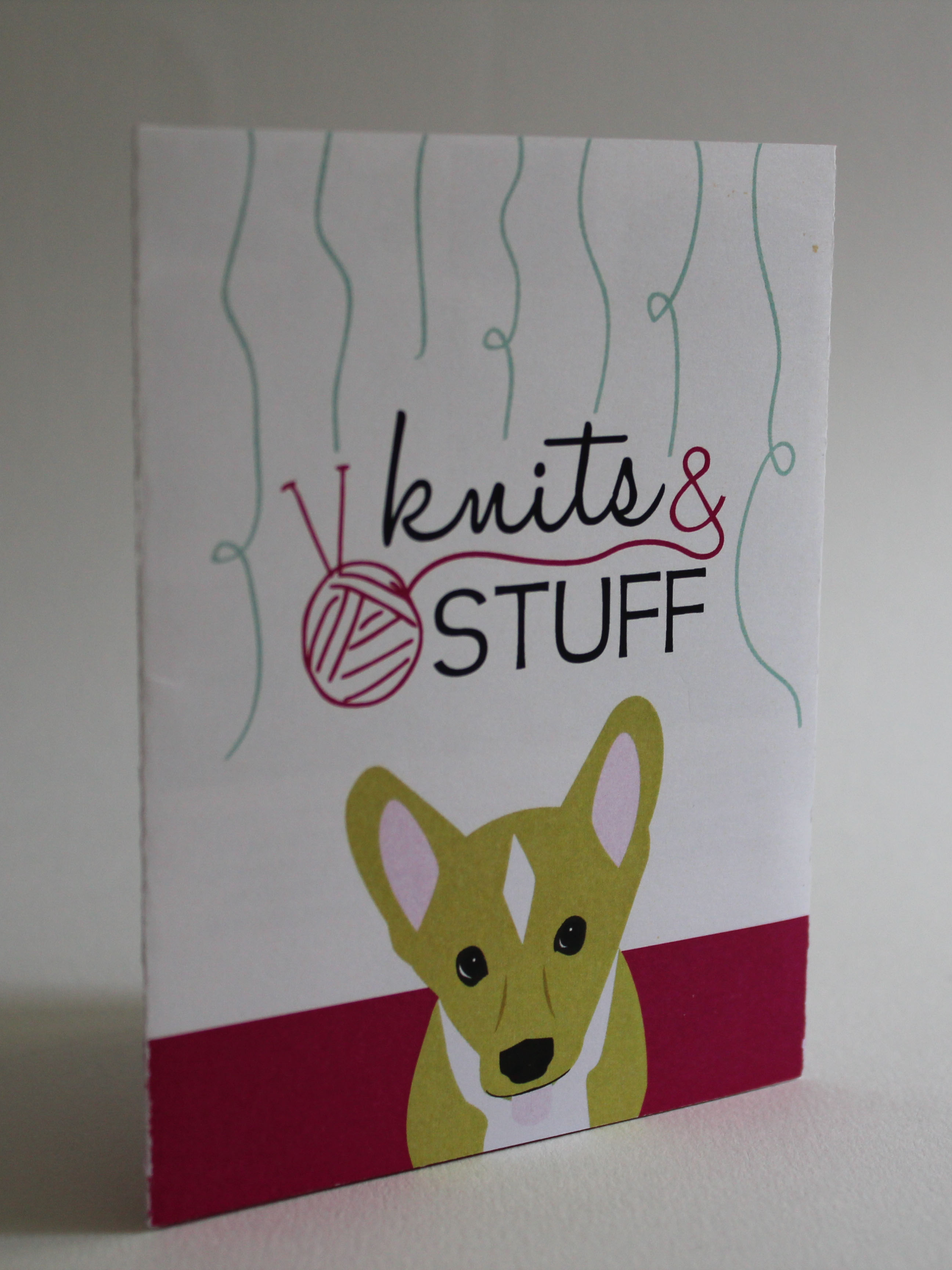 Knits & Stuff Brochure Front