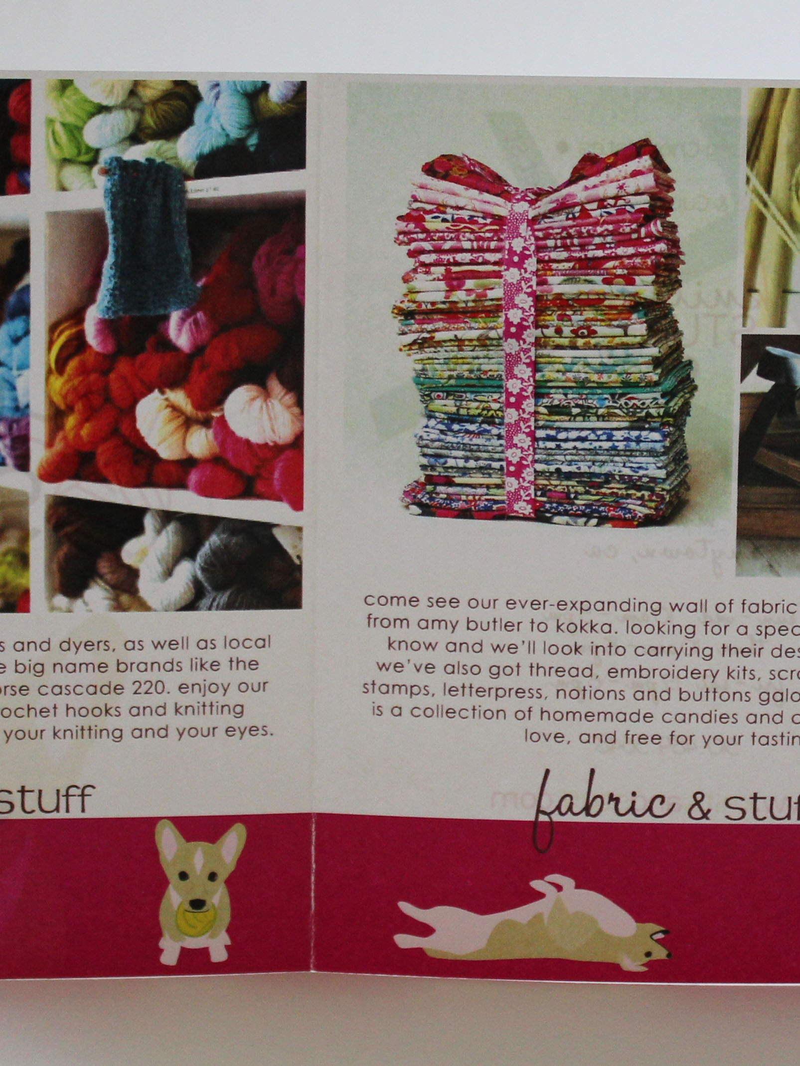 Knits & Stuff Brochure Inside
